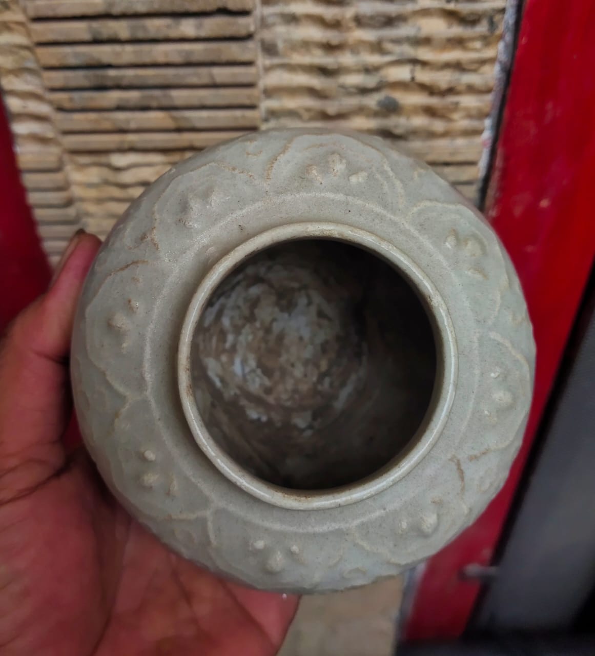 Yuan Dynasty Era Chinese Porcelain Medium Jar