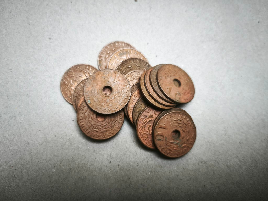 Netherlands East Indies Coins - Dutch Colonial Cent | Copper Trade Coins