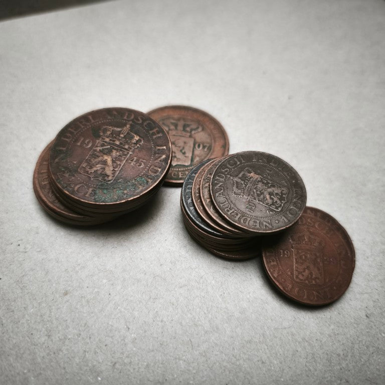 Netherlands East Indies Coins - Dutch Colonial Cent | Copper Trade Coins