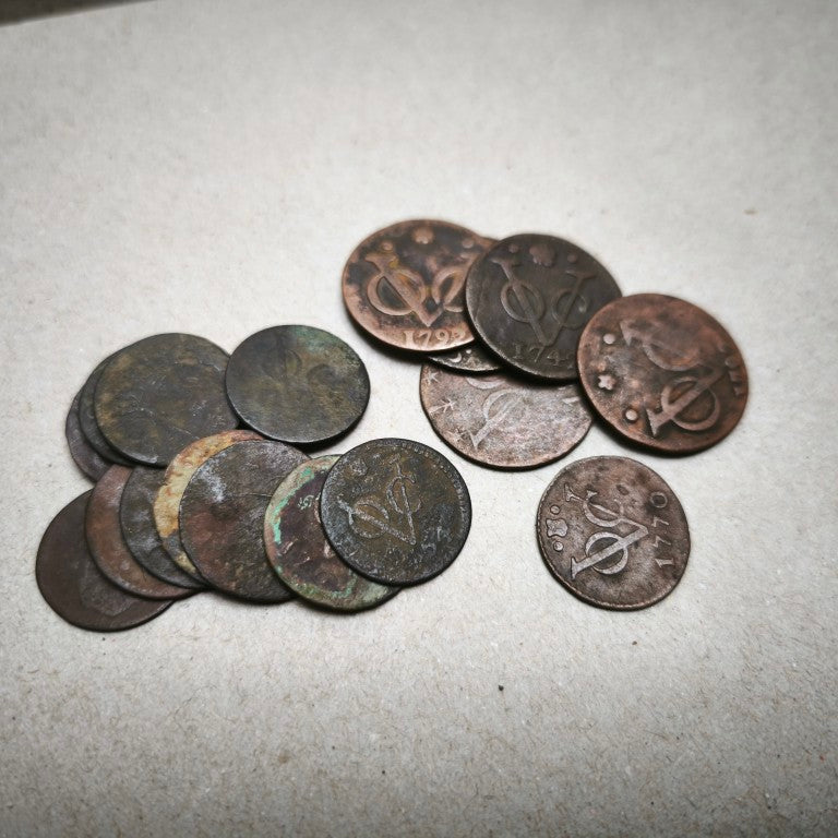 Netherlands East Indies Coins - Dutch Colonial Cent | Copper Trade Coins