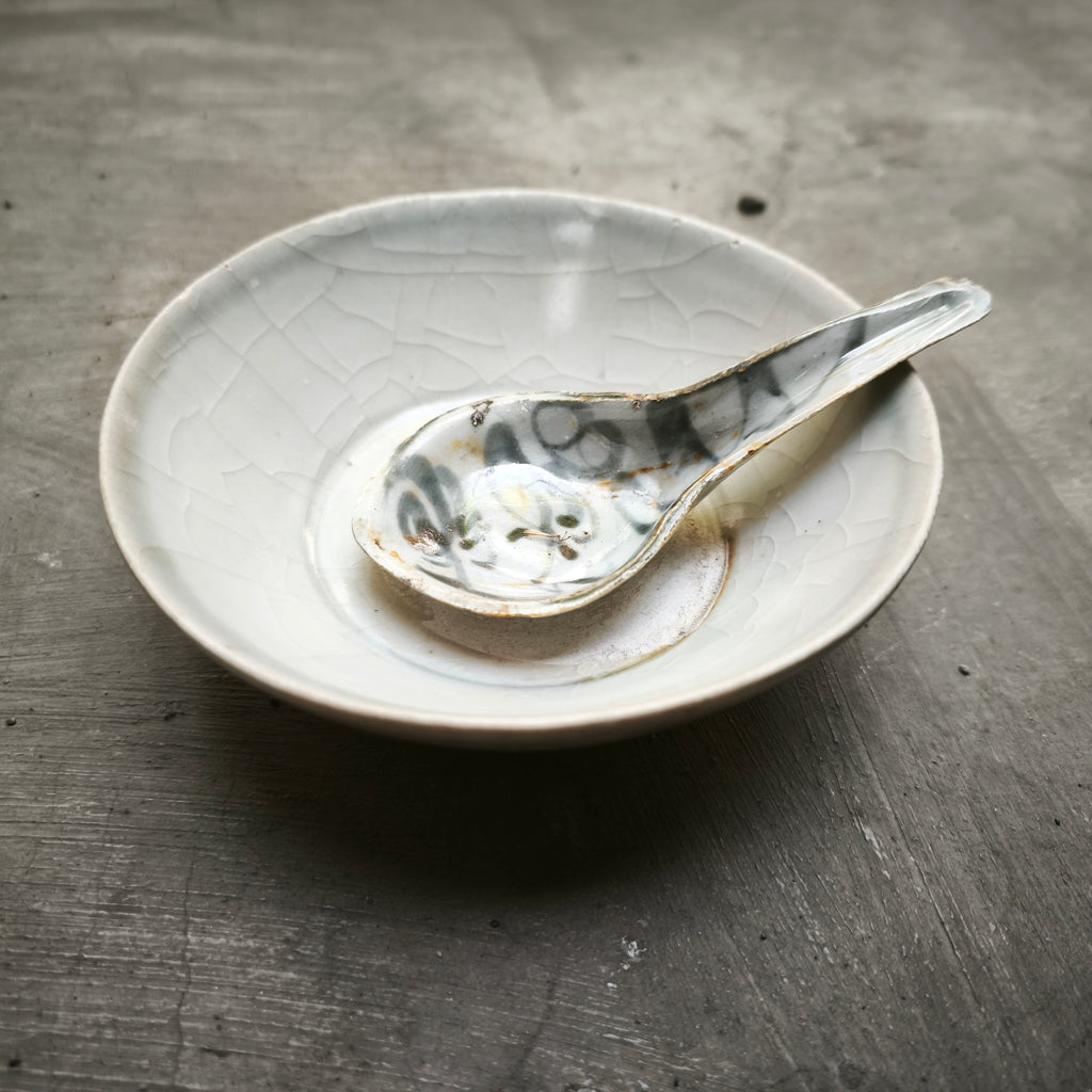 Chinese porcelain Set | Estimated Yuan Ming | Small Bowl with Spoon