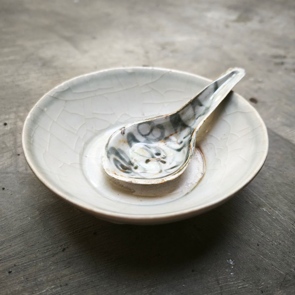 Chinese porcelain Set | Estimated Yuan Ming | Small Bowl with Spoon