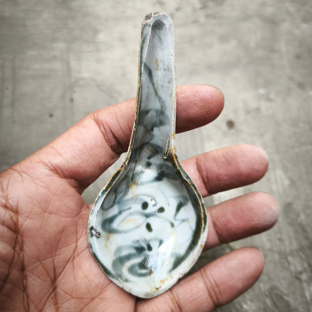 Chinese porcelain Set | Estimated Yuan Ming | Small Bowl with Spoon