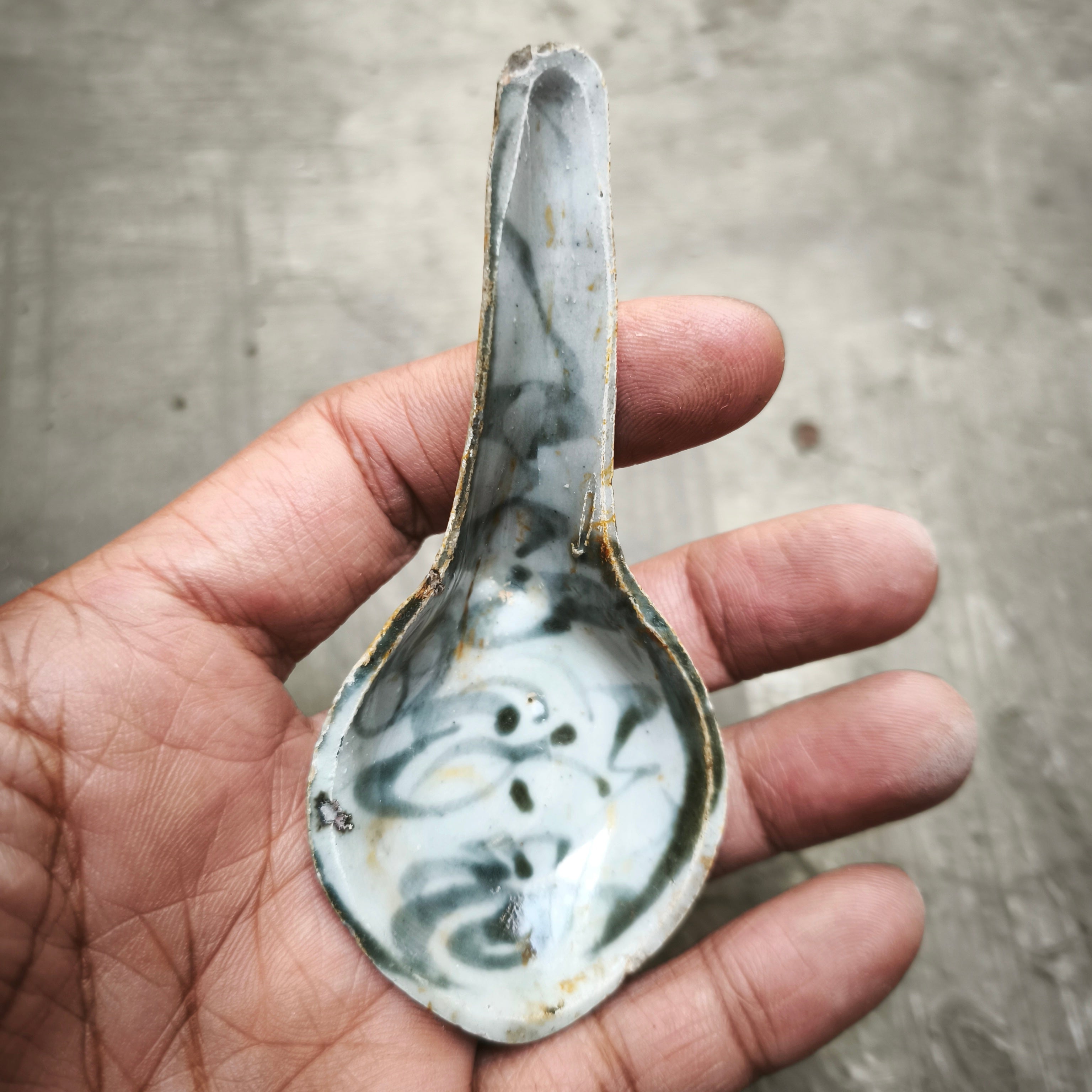 Chinese porcelain Set | Estimated Yuan Ming | Small Bowl with Spoon