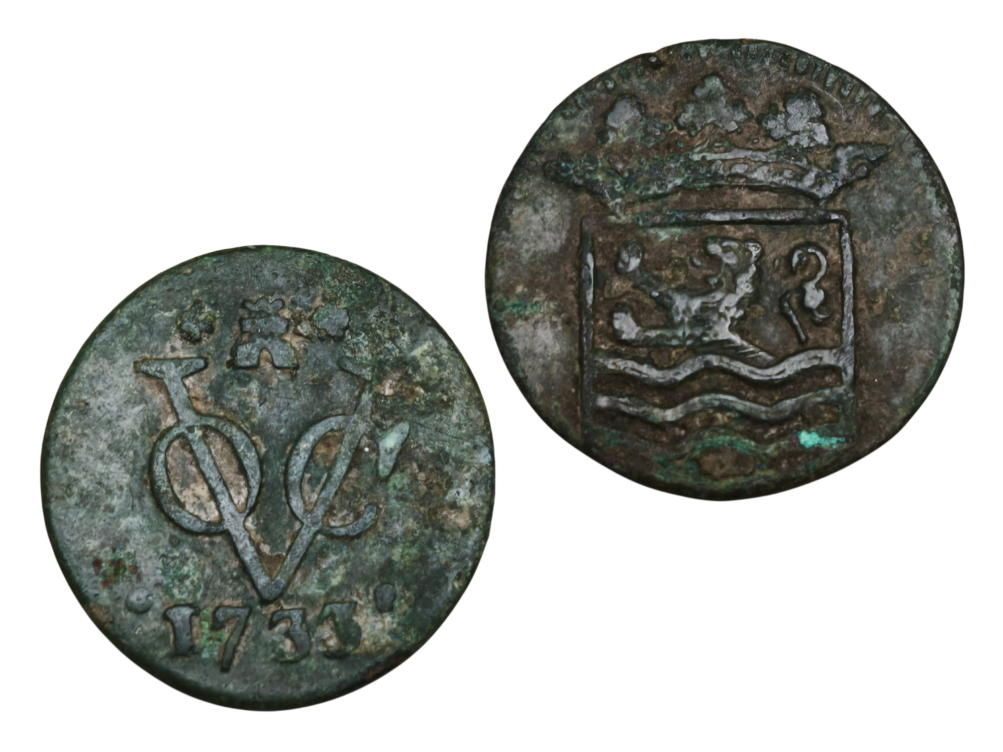 VOC Colonial Coins Duit – Netherlands East Indies Era | ArtefactsHunter