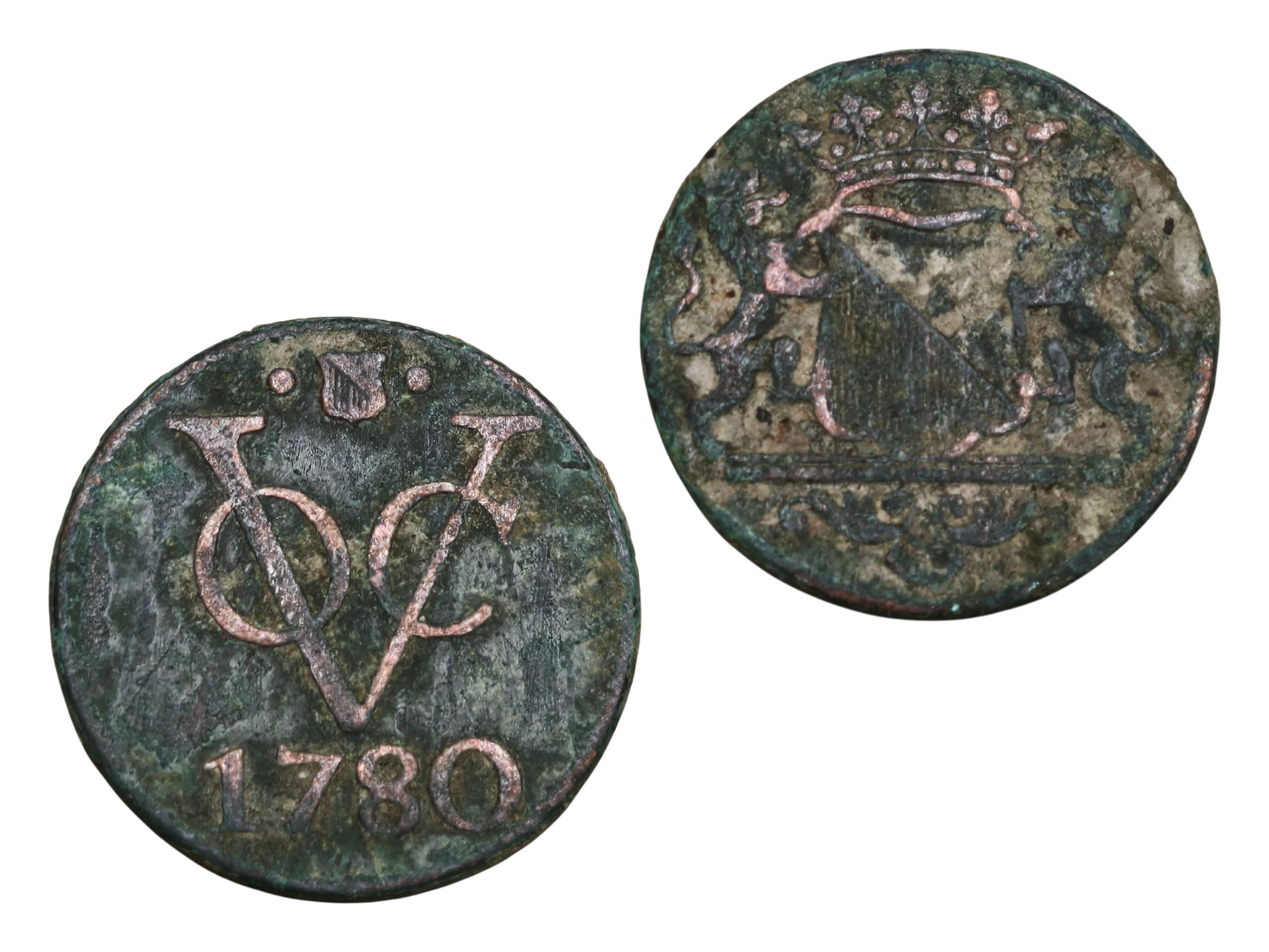 VOC Colonial Coins Duit – Netherlands East Indies Era | ArtefactsHunter