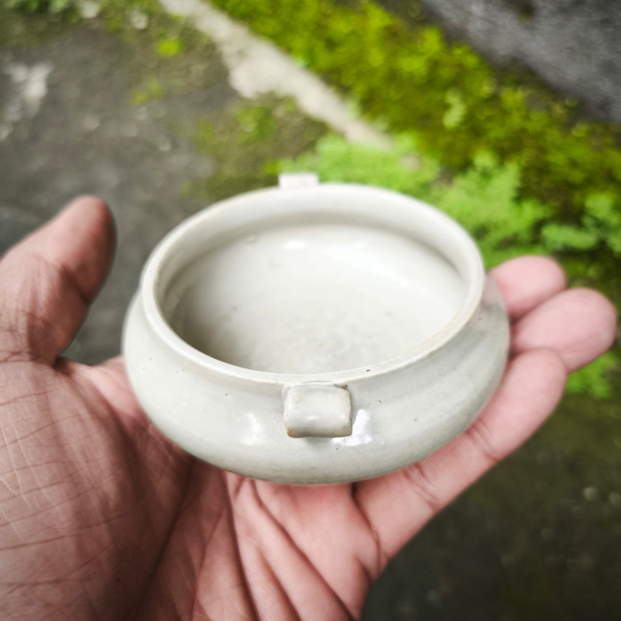 Song Dynasty Chinese Porcelain Handled Incense Burner | 960-1279 CE