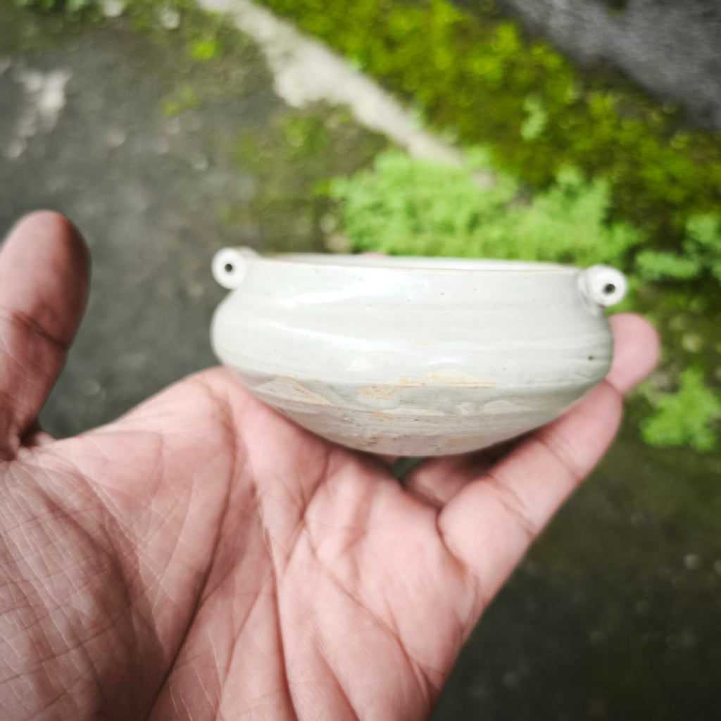 Song Dynasty Chinese Porcelain Handled Incense Burner | 960-1279 CE