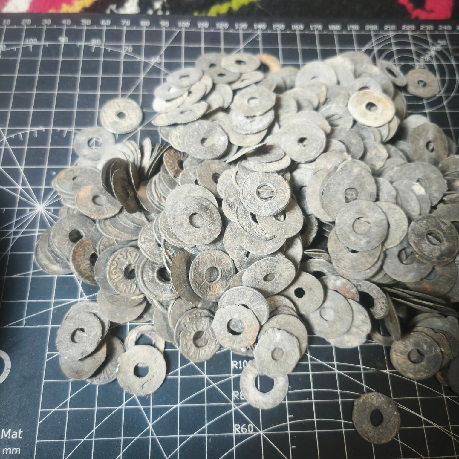 Pitis Palembang Tin/Lead Coins | RANDOM - UNCLEANED