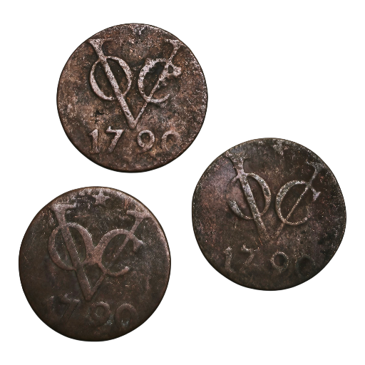 VOC Colonial Coins Duit – Netherlands East Indies Era | ArtefactsHunter