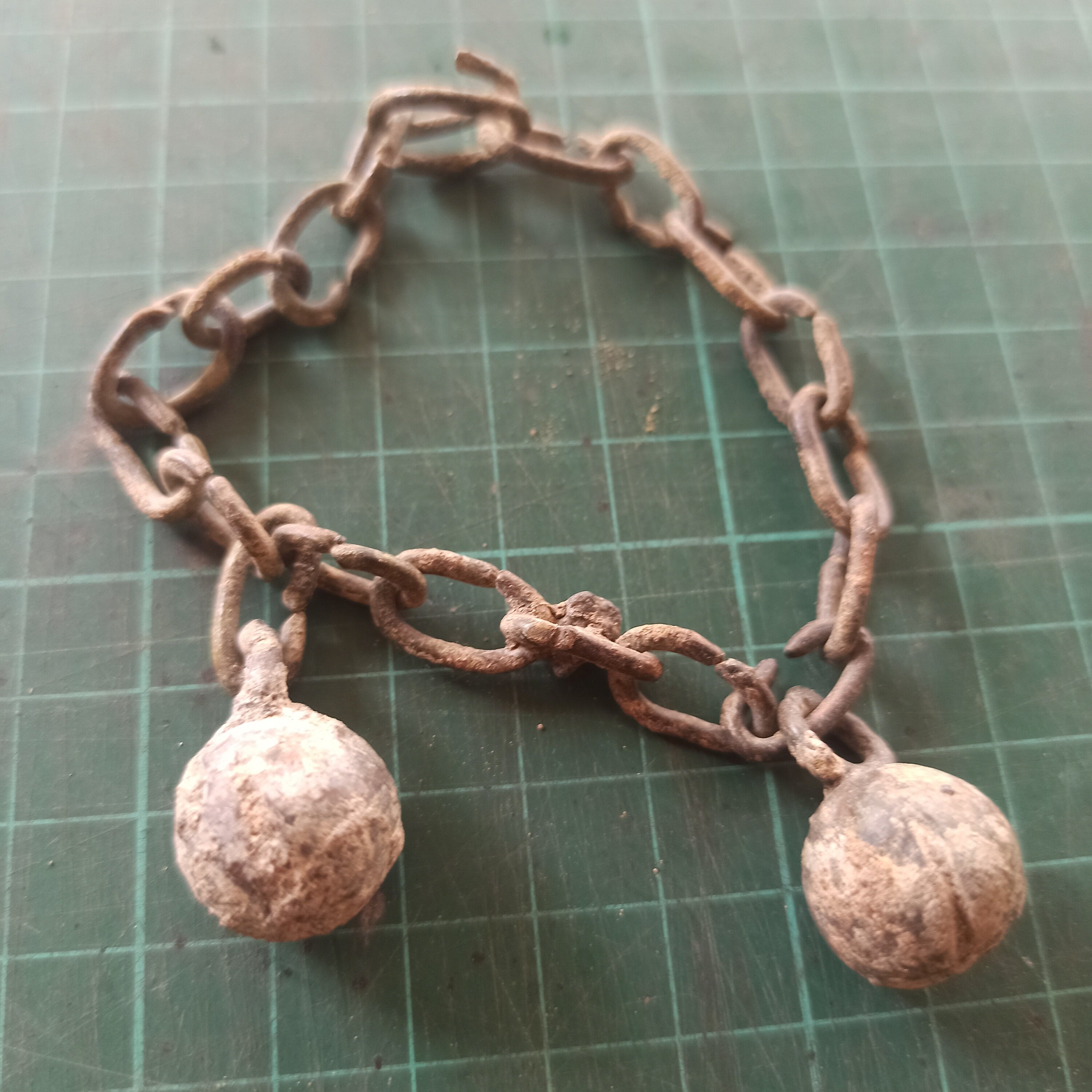 Ancient Bronze Dancer Bell Anklet Metal Detector Finds | Ceremonial Artifact