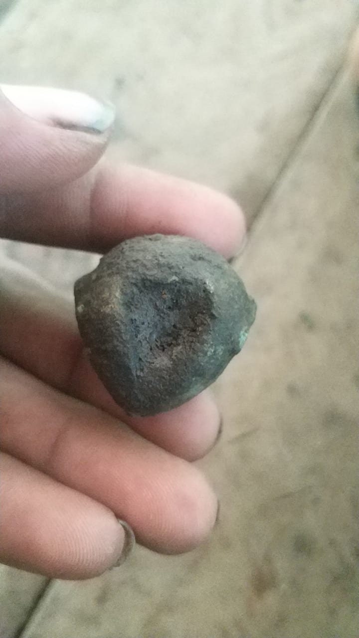 Javanese Bronze Buddha Head Amulet - Uncleaned Metal Detecting Find | ArtefactsHunter