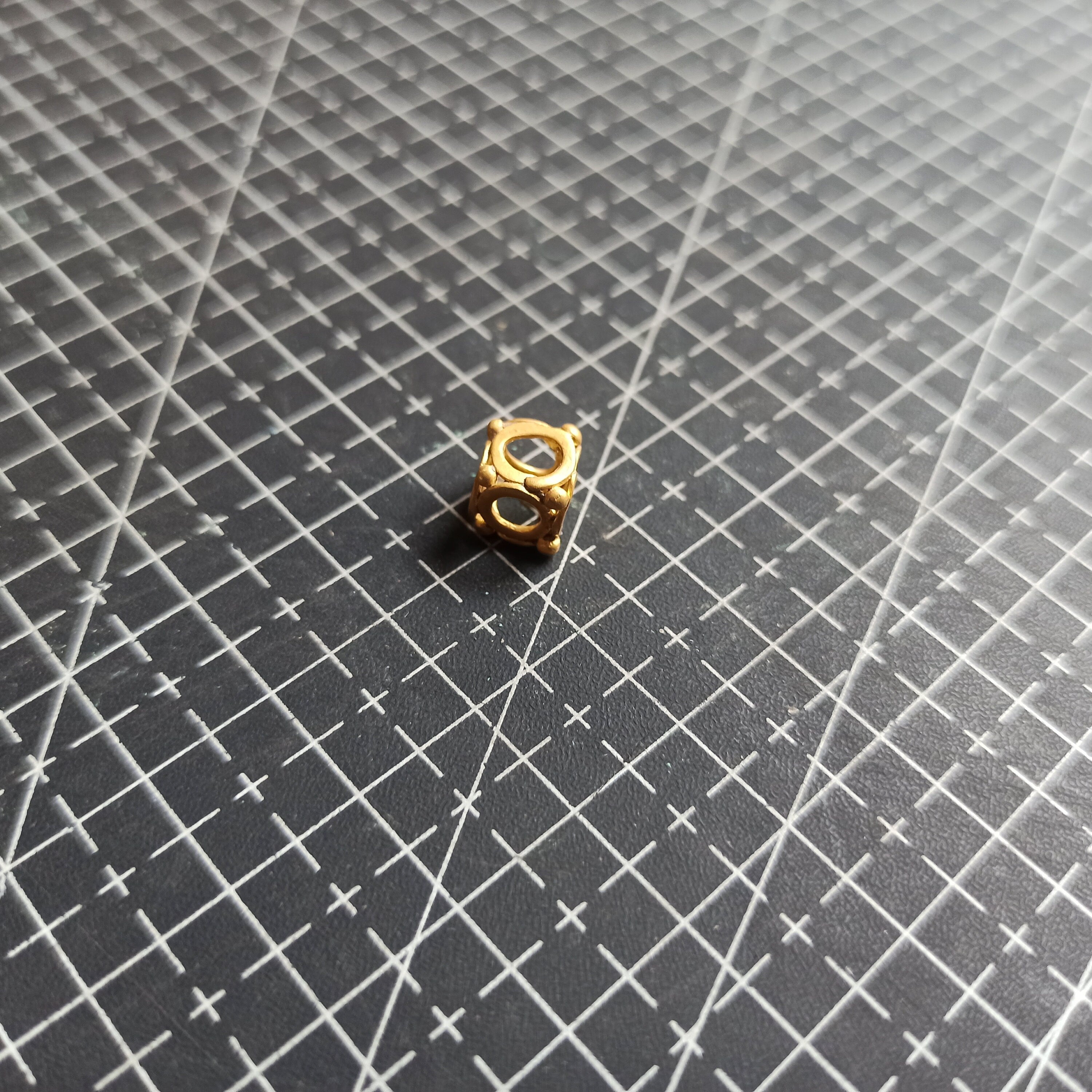 Ancient Javanese Gold Pendant Majapahit Empire 1.2g | Wearable