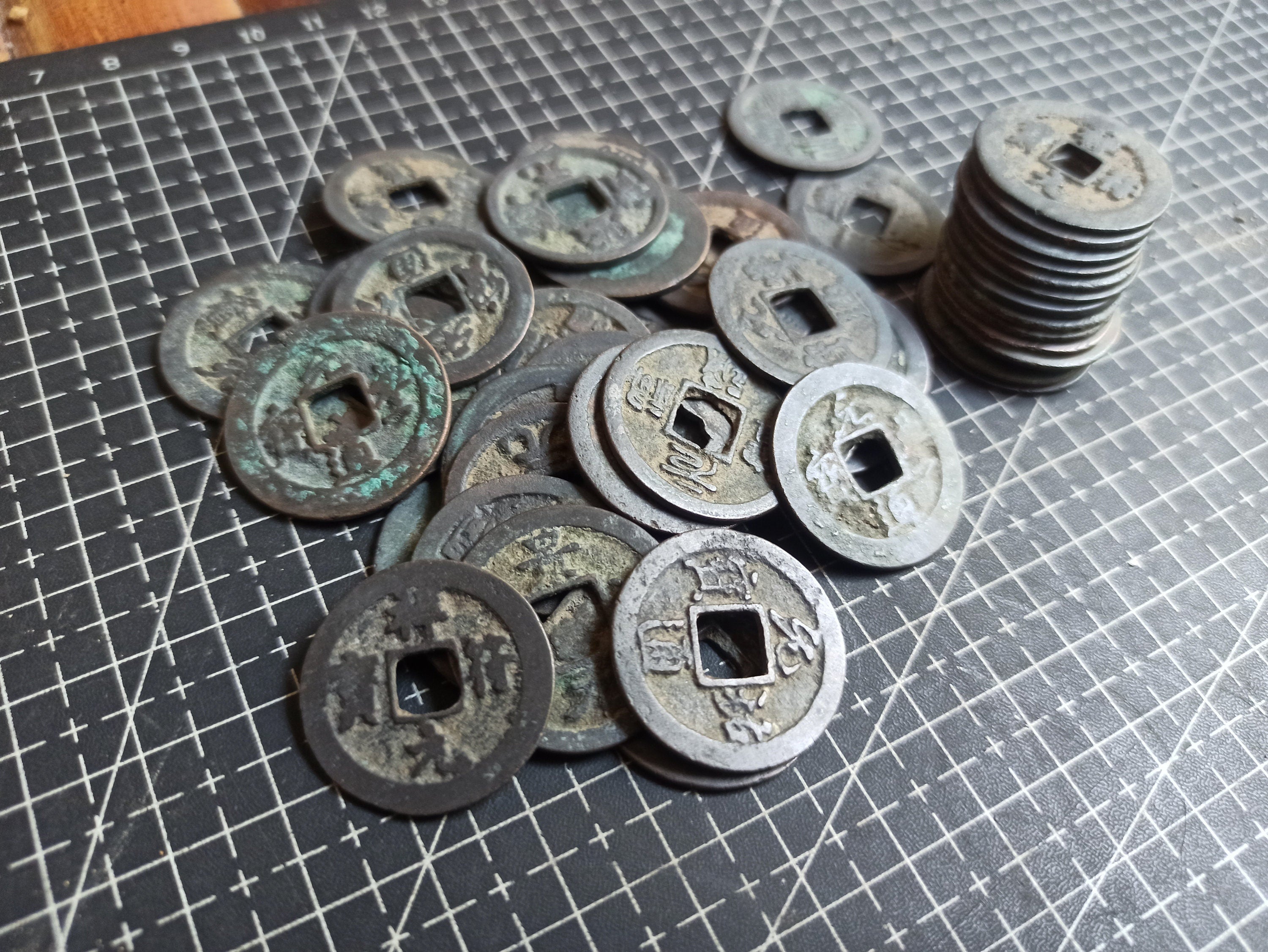 Northern Song Dynasty Chinese Coins Cleaned Mixed Lot | ArtefactsHunter