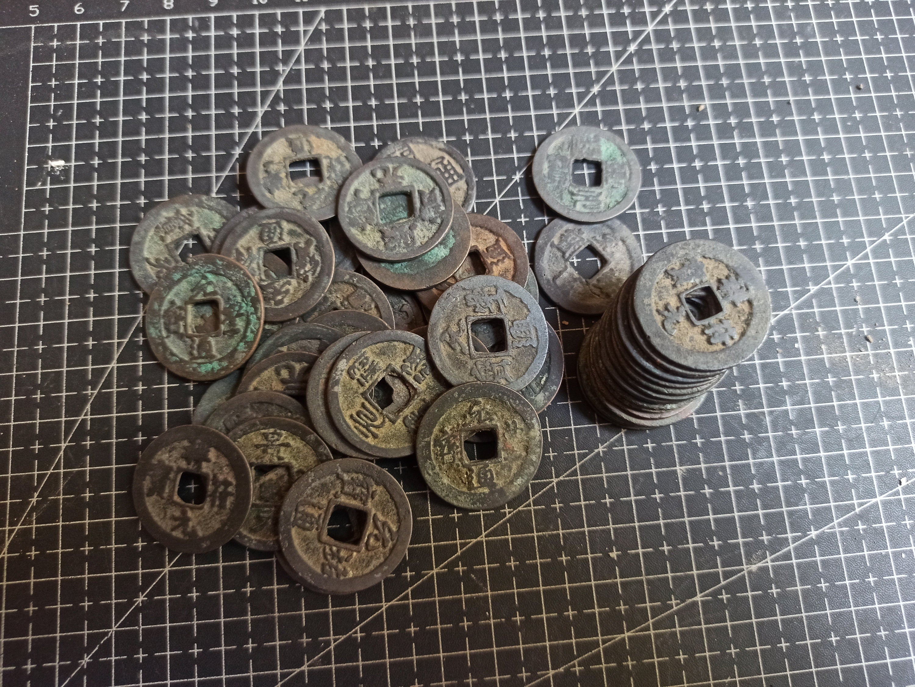 Northern Song Dynasty Chinese Coins Cleaned Mixed Lot | ArtefactsHunter