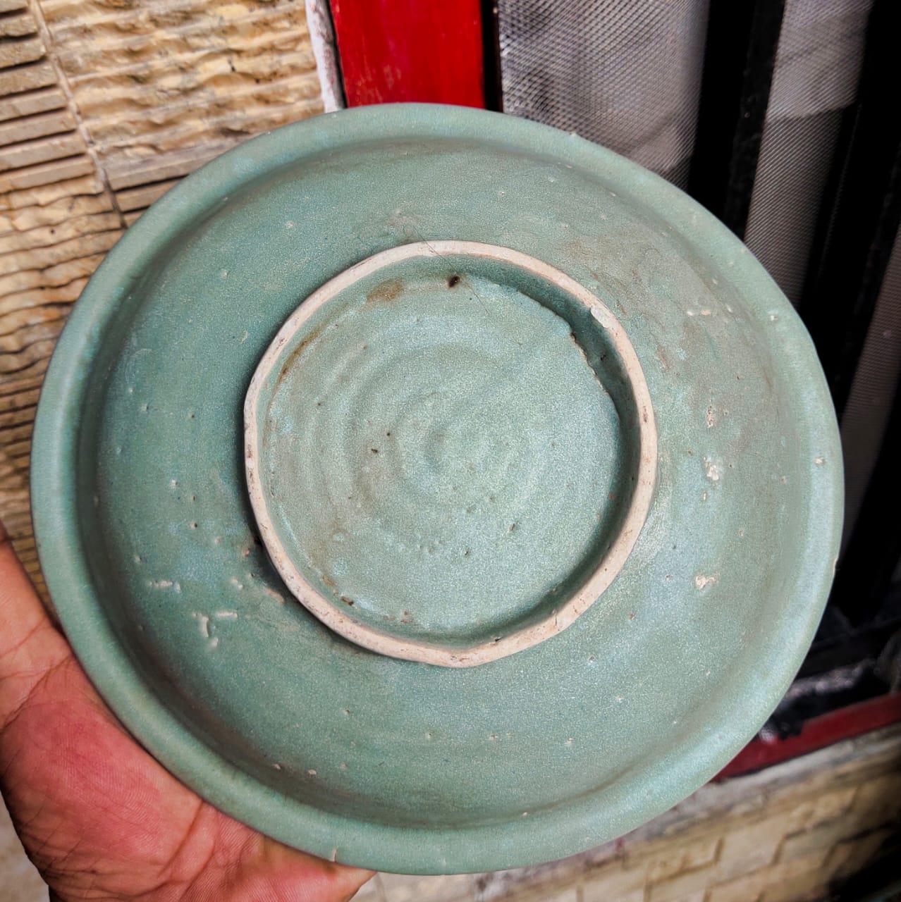 Song Dynasty Chinese Celadon Plate  | ArtefactsHunter