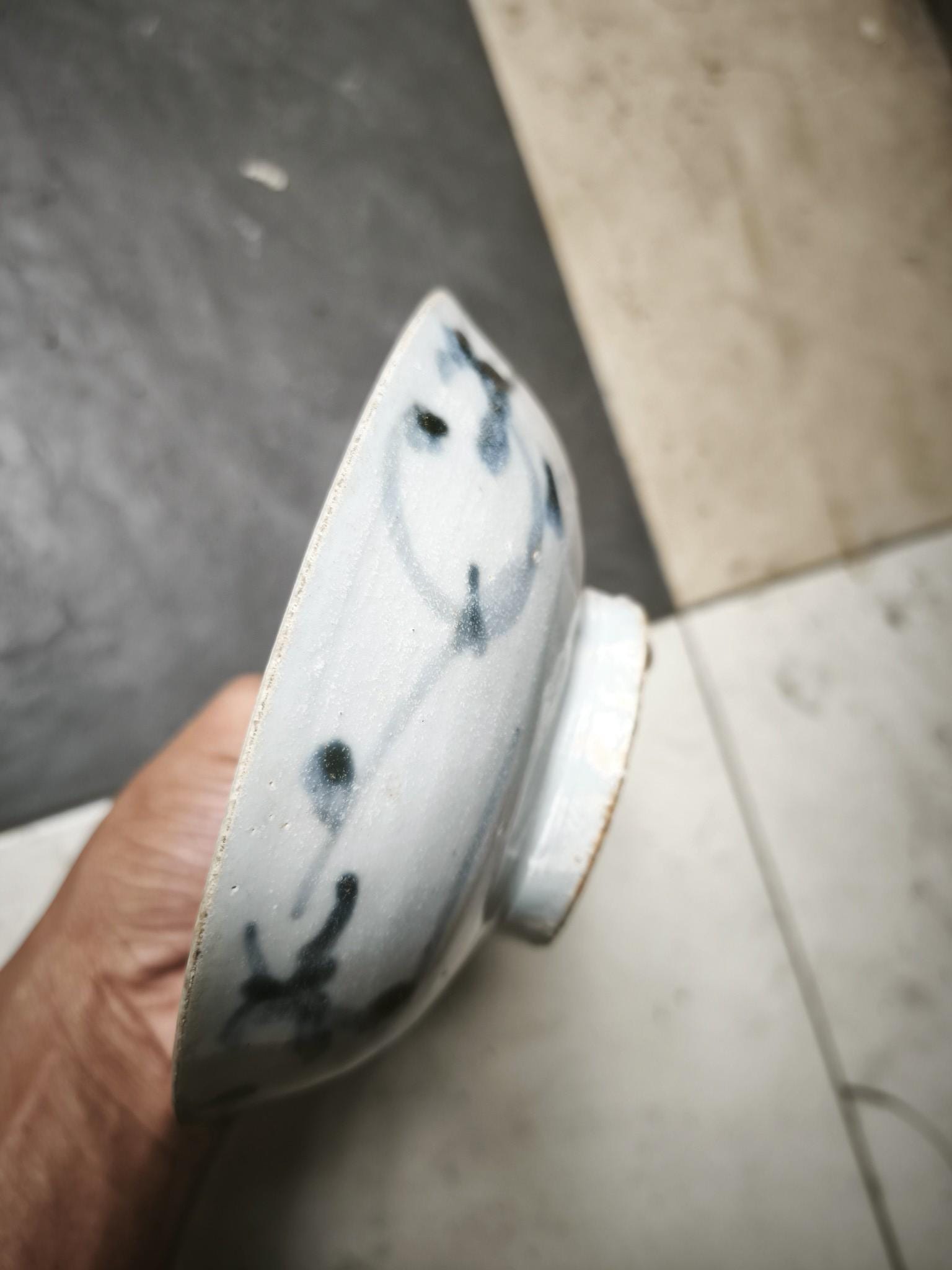 Ming Dynasty Chinese Porcelain Bowl | Javanese Trade Route Ceramic