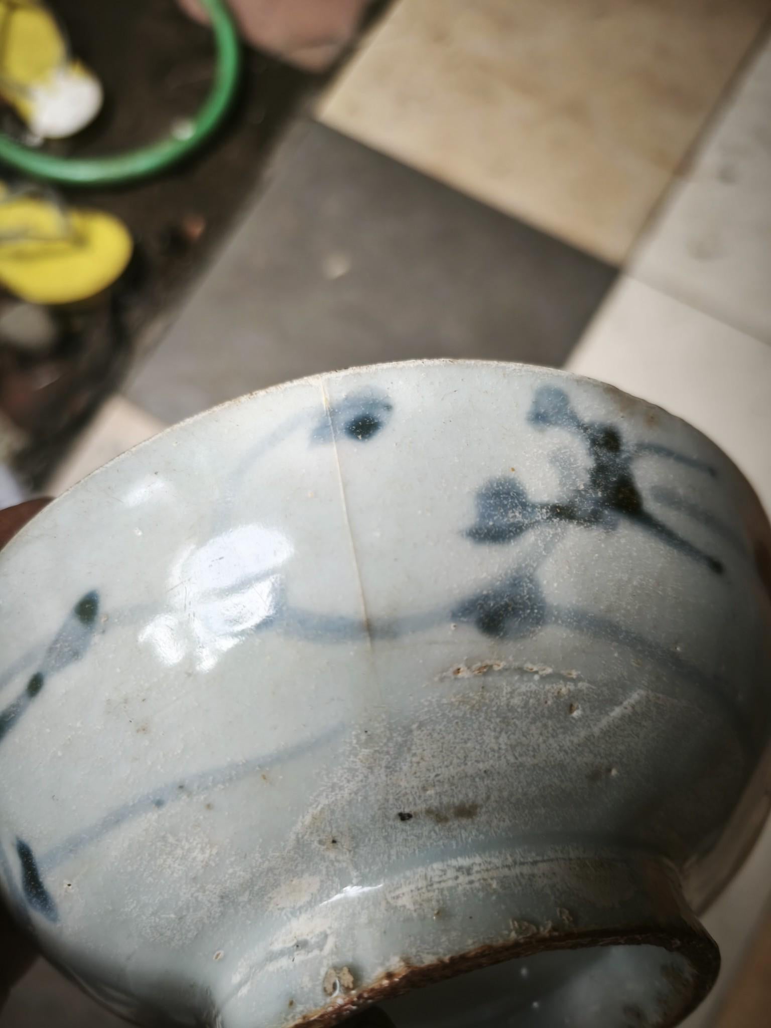 Ming Dynasty Chinese Porcelain Bowl | Javanese Trade Route Ceramic