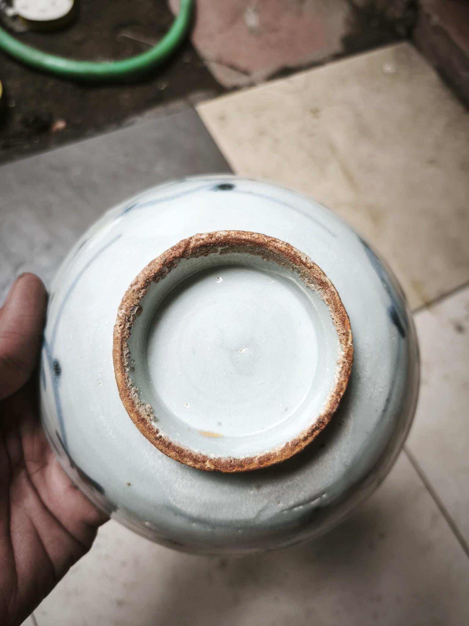 Ming Dynasty Chinese Porcelain Bowl | Javanese Trade Route Ceramic