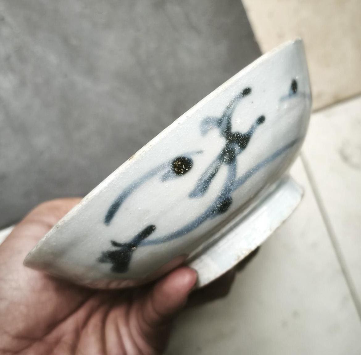 Ming Dynasty Chinese Porcelain Bowl | Javanese Trade Route Ceramic