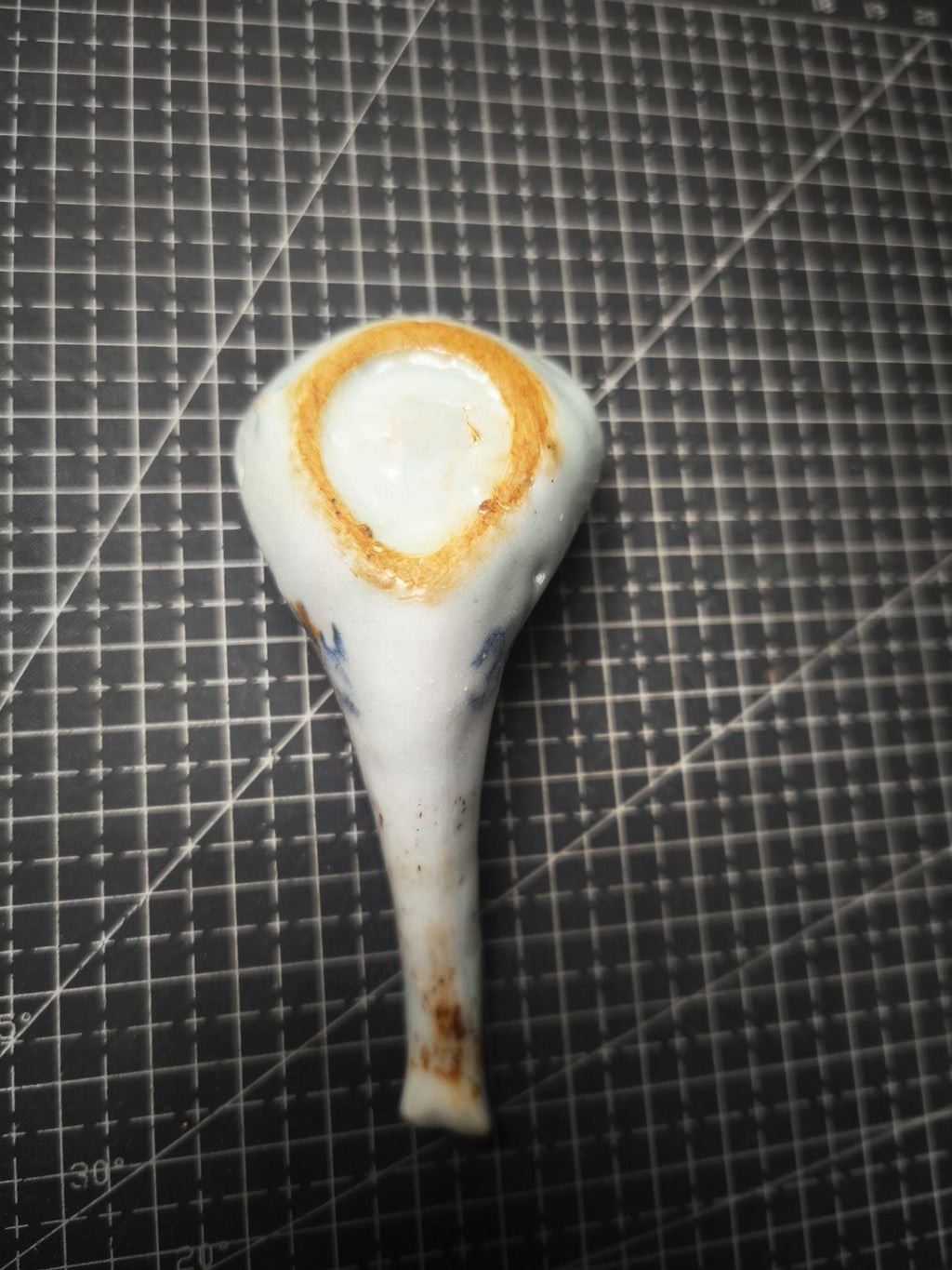 Ming Qing Dynasty Chinese Porcelain Spoon | Javanese Trade Route Ceramic