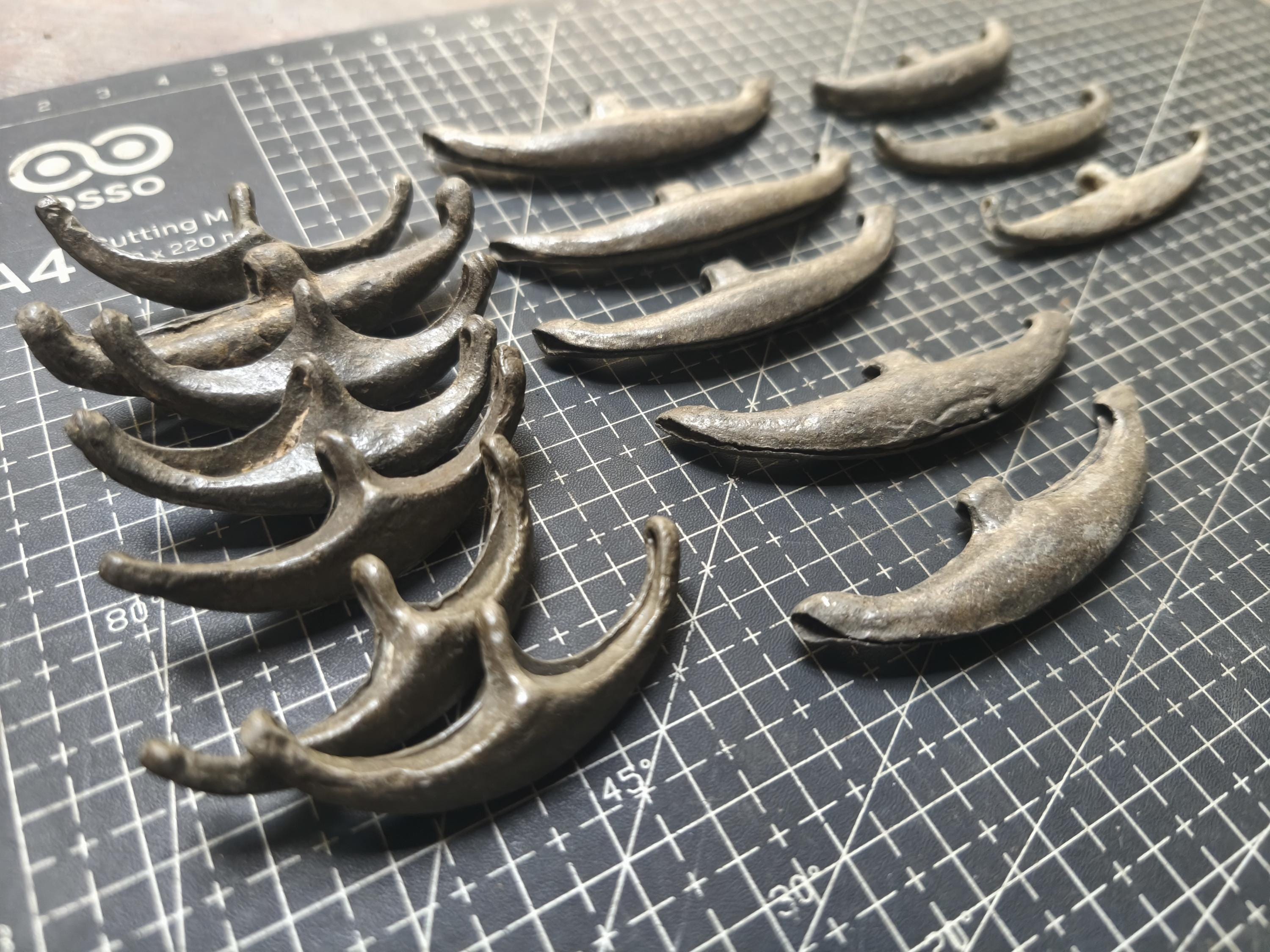 Ancient Lead Tin Boat Money | Asian Barter Money