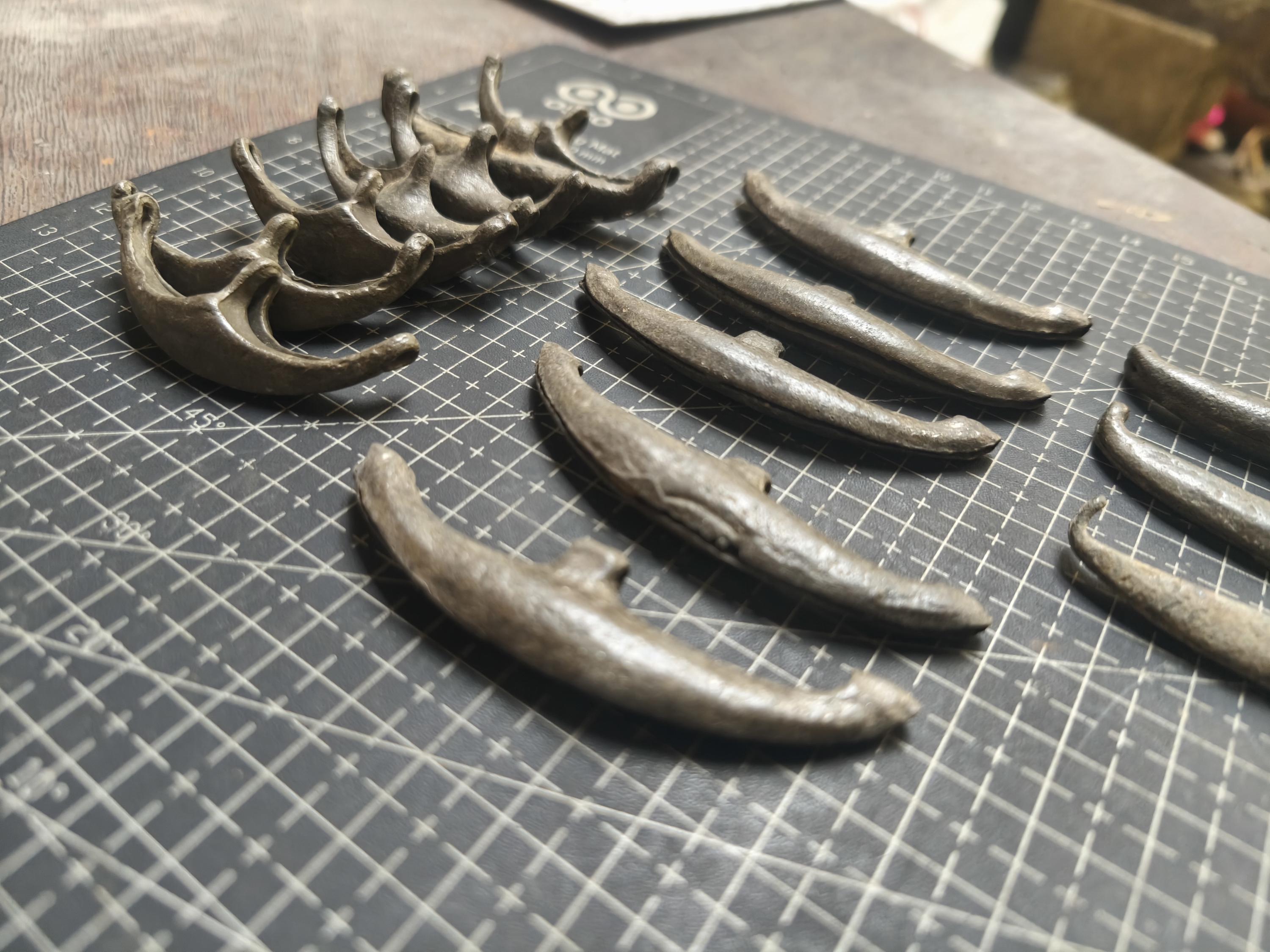 Ancient Lead Tin Boat Money | Asian Barter Money