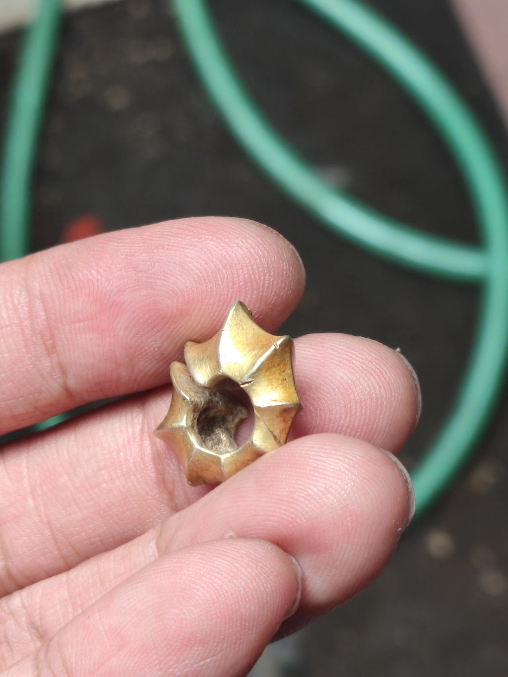 Javanese Gold Keloh Ear Clip - Majapahit/Airlangga Period | ArtefactsHunter