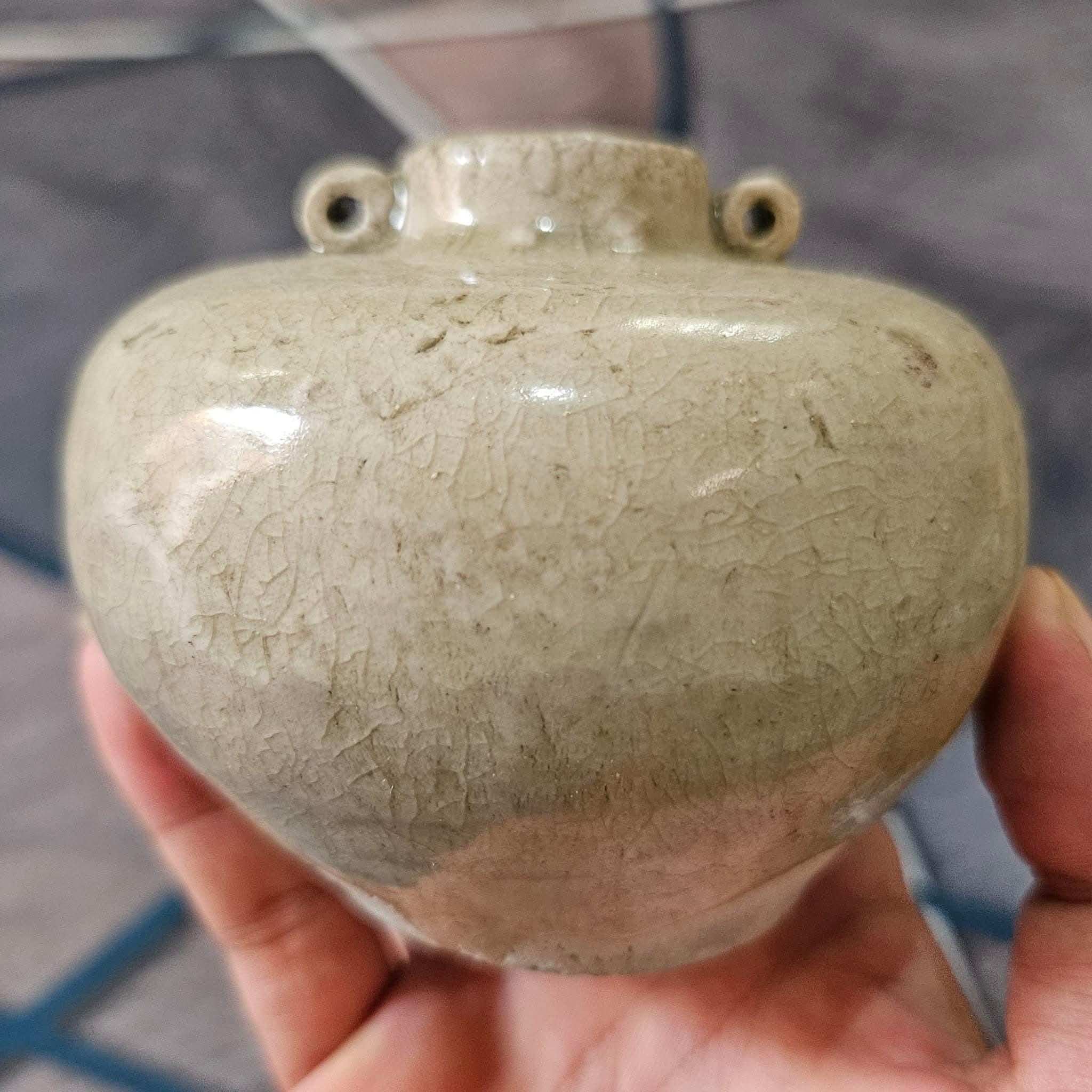 Song Dynasty Chinese Porcelain Handled Jarlet | ArtefactsHunter