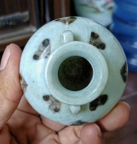 Chinese Porcelain Yuan Dynasty Spotted Jarlet - ArtefactsHunter