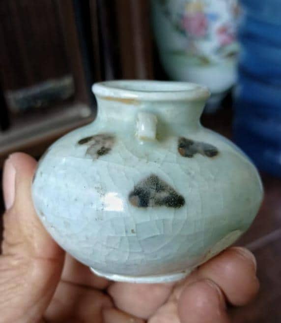 Chinese Porcelain Yuan Dynasty Spotted Jarlet - ArtefactsHunter
