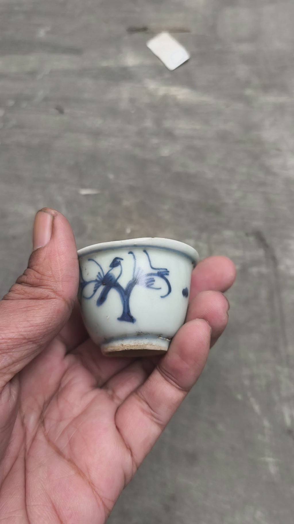Ming Dynasty Porcelain Drinking Cup | ArtefactsHunter